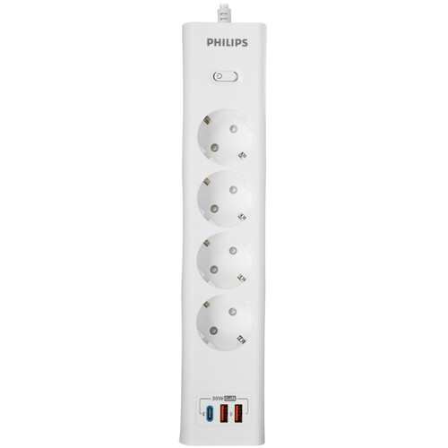 Купить Сетевой фильтр Philips CHP8246BA/51 белый  9158499. Характеристики, отзывы и цены в Донецке