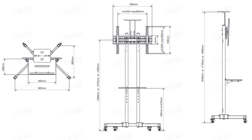 Купить Стойка с кронштейном Wize Pro M55  4866385. Характеристики, отзывы и цены в Донецке