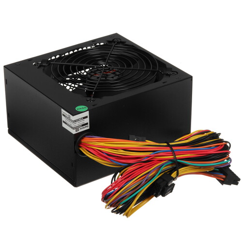 Купить Блок питания ExeGate 450NPXE [EX221637RUS] черный  8187994. Характеристики, отзывы и цены в Донецке