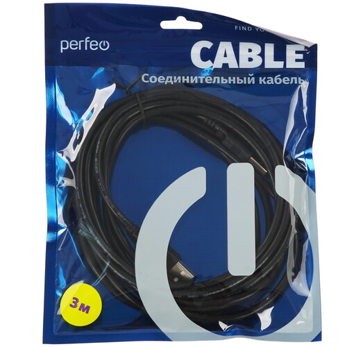Купить Кабель Perfeo USB 2.0 Type-A - USB 2.0 Type-A  9173196. Характеристики, отзывы и цены в Донецке