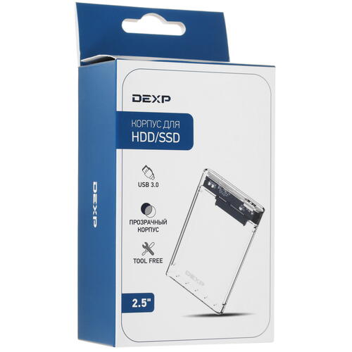 Купить 2.5" Внешний бокс DEXP 2139U3  1141724. Характеристики, отзывы и цены в Донецке