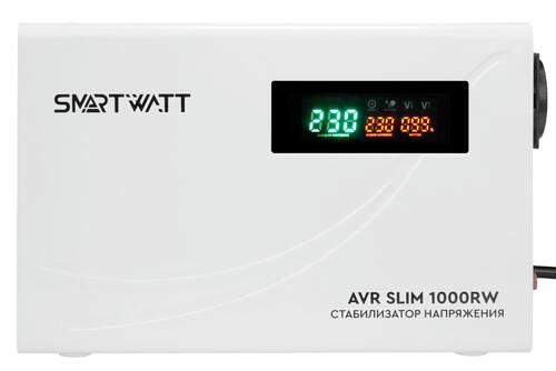 Купить Стабилизатор напряжения SMARTWATT AVR SLIM 1000RW  9098952. Характеристики, отзывы и цены в Донецке