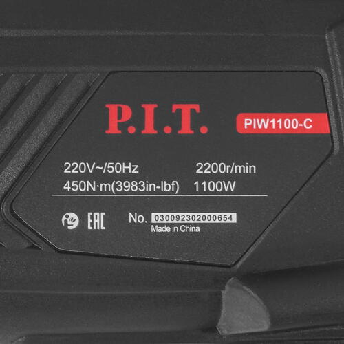 Купить Гайковерт PIT PIW1100-C  9086491. Характеристики, отзывы и цены в Донецке