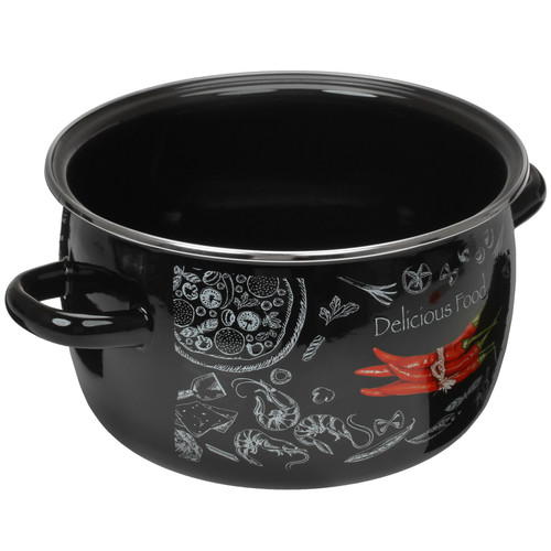 Купить Кастрюля TM Appetite Chilli 1МС181Р 3 л 18 см черный  4762952. Характеристики, отзывы и цены в Донецке