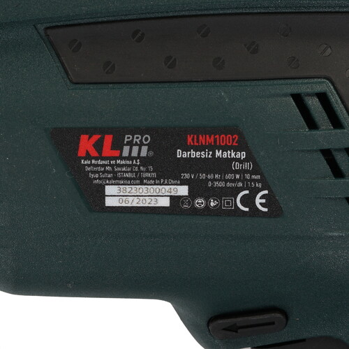 Купить Дрель-шуруповерт  KLPRO KLNM1002  9153984. Характеристики, отзывы и цены в Донецке