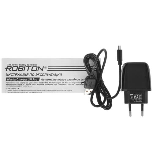 Купить Зарядное устройство ROBITON MasterCharger 2H Pro  5346375. Характеристики, отзывы и цены в Донецке