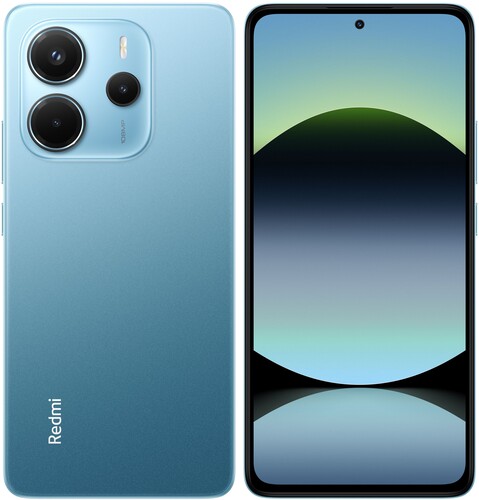 Купить 6.67" Смартфон Xiaomi Redmi Note 14 128 ГБ голубой  5606792. Характеристики, отзывы и цены в Донецке
