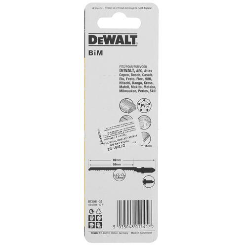 Купить Пилка для лобзика DeWalt DT2081  5303384. Характеристики, отзывы и цены в Донецке