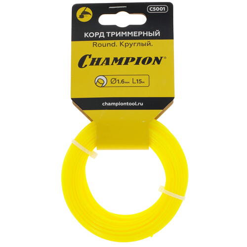 Купить Леска для триммеров Champion Round C5001  1215826. Характеристики, отзывы и цены в Донецке