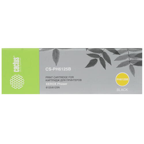 Купить Картридж лазерный Cactus CS-PH6125B черный, с чипом  7936866. Характеристики, отзывы и цены в Донецке
