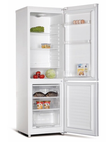 Купить Холодильник с морозильником   KRAFT KF-DF205W белый  9919946. Характеристики, отзывы и цены в Донецке