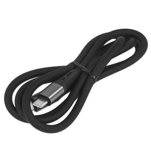 Купить Кабель круглый Borofone USB Type-C - USB Type-C черный 1 м  9244422. Характеристики, отзывы и цены в Донецке