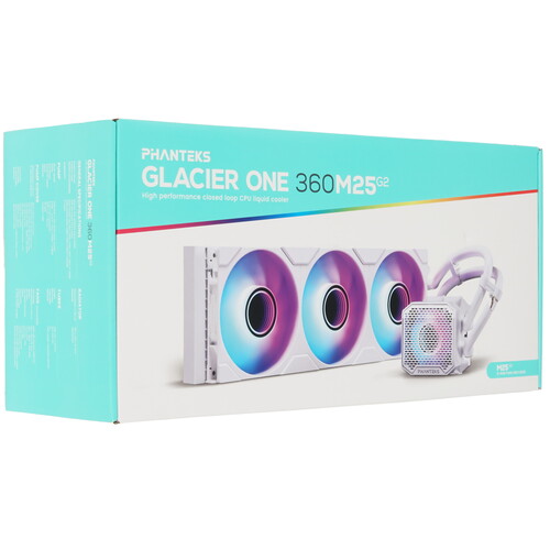 Купить Система охлаждения Phanteks Glacier One 360M25G2  белая  5615678. Характеристики, отзывы и цены в Донецке