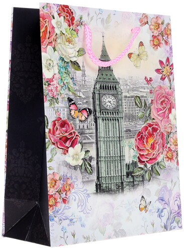 Купить Пакет подарочный Сима-Ленд Достопримечательности  1224012. Характеристики, отзывы и цены в Донецке