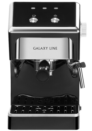 Купить Кофеварка рожковая Galaxy Line GL 0756 черный  9129715. Характеристики, отзывы и цены в Донецке