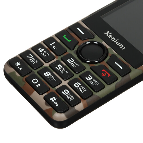 Купить Сотовый телефон Xenium X524 камуфляжный  9167338. Характеристики, отзывы и цены в Донецке
