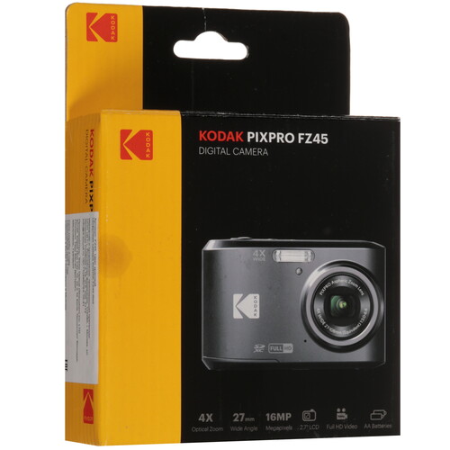 Купить Компактный фотоаппарат Kodak FZ45 красный  5468006. Характеристики, отзывы и цены в Донецке