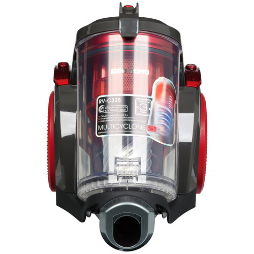 Купить Пылесос Redmond RV-С335 красный  1145283. Характеристики, отзывы и цены в Донецке