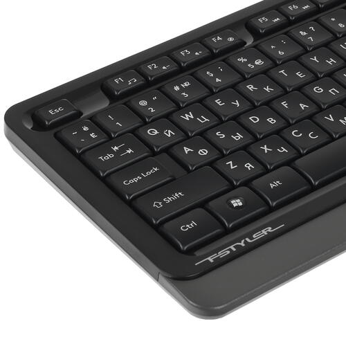 Купить Клавиатура+мышь  проводная  A4Tech Fstyler F1010 черный  1395904. Характеристики, отзывы и цены в Донецке