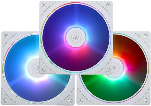 Купить Комплект вентиляторов Thermalright TL-S12W-S X3 [TL-S12W-Sx3] белый  5615341. Характеристики, отзывы и цены в Донецке