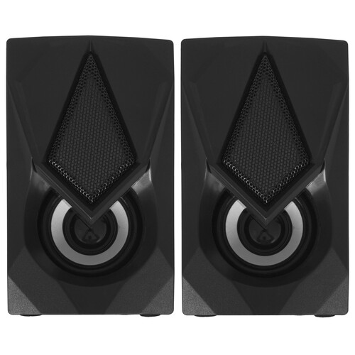 Купить Колонки Defender Solar 1 черный  5358717. Характеристики, отзывы и цены в Донецке