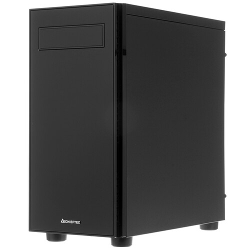 Купить Корпус Chieftec HAWK [AL-02B-OP] черный  1633558. Характеристики, отзывы и цены в Донецке