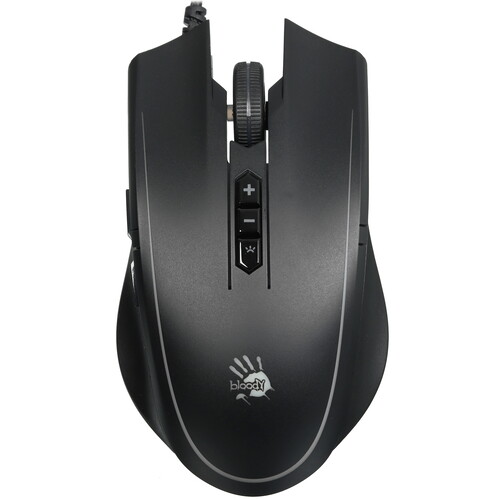 Купить Мышь проводная A4Tech Bloody Q81  черный  5600511. Характеристики, отзывы и цены в Донецке