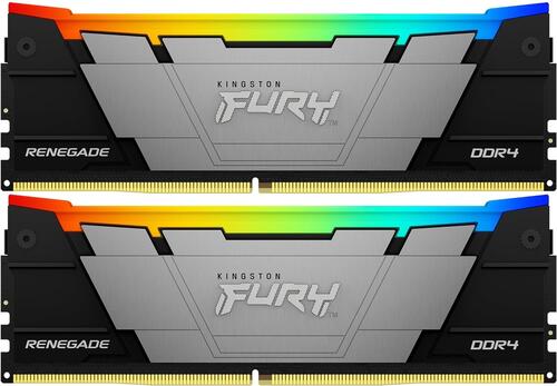 Купить Оперативная память Kingston FURY Renegade RGB [KF432C16RB12AK2/32] 32 ГБ  5447891. Характеристики, отзывы и цены в Донецке