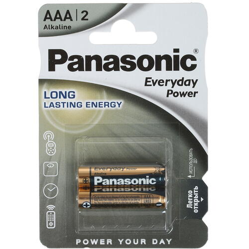Купить Батарейка Panasonic Everyday Power AAA / AAA (LR03/FR03)  1366670. Характеристики, отзывы и цены в Донецке