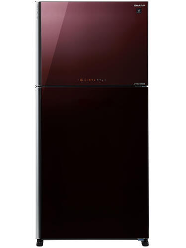 Купить Холодильник с морозильником  Sharp SJXG60PGRD бордовый  8184142. Характеристики, отзывы и цены в Донецке