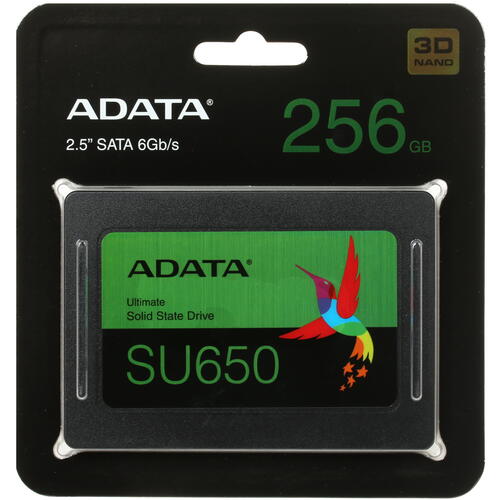 Купить 256 ГБ 2.5" SATA накопитель ADATA SU650 [ASU650SS-256GT-R]  4746127. Характеристики, отзывы и цены в Донецке