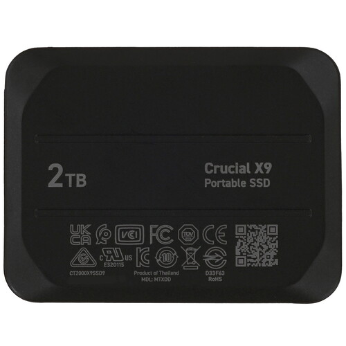 Купить 2048 ГБ Внешний SSD Crucial X9 [CT2000X9SSD9]  5489295. Характеристики, отзывы и цены в Донецке