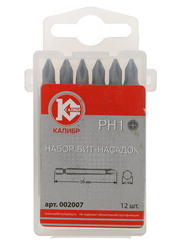 Купить Набор бит Калибр 51959  1241694. Характеристики, отзывы и цены в Донецке