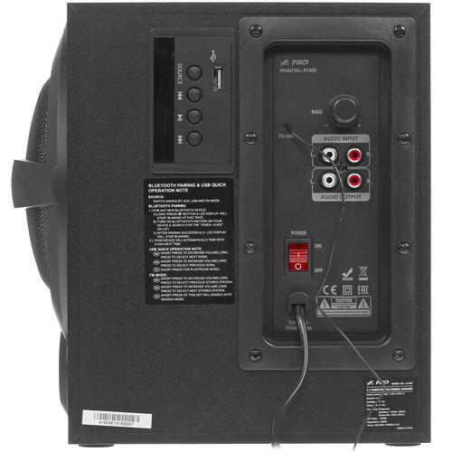 Купить Колонки F&D A140X черный  1342946. Характеристики, отзывы и цены в Донецке