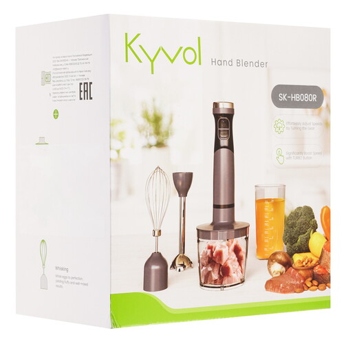 Купить Блендер погружной Kyvol SK-HB080R черный  9206844. Характеристики, отзывы и цены в Донецке