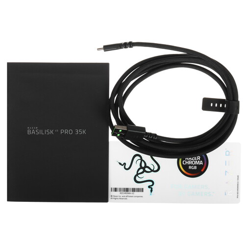 Купить Мышь беспроводная/проводная Razer Basilisk V3 Pro 35K - Phantom Green Ed.  5632010. Характеристики, отзывы и цены в Донецке