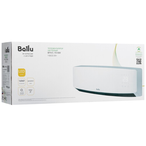 Купить Тепловентилятор Ballu BFH/C-7018W  9133049. Характеристики, отзывы и цены в Донецке