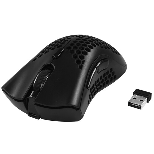 Купить Мышь беспроводная/проводная Panteon PS77 W  черный  5483716. Характеристики, отзывы и цены в Донецке