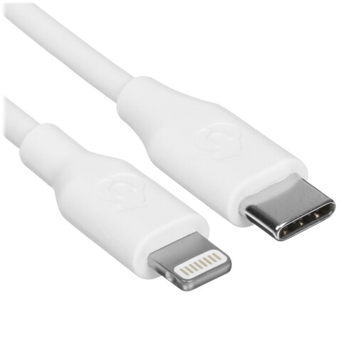 Купить Кабель круглый uBear Lightning 8-pin MFI - USB Type-C белый 1.2 м  5466127. Характеристики, отзывы и цены в Донецке
