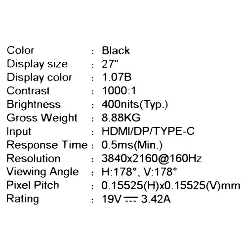 Купить 27" Монитор MSI MAG 274UPF E2 черный  5457192. Характеристики, отзывы и цены в Донецке