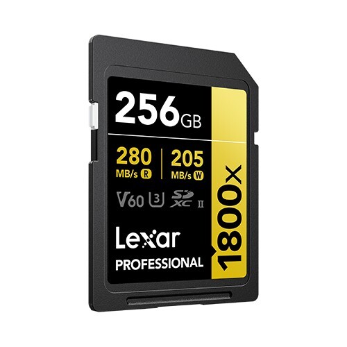 Купить Карта памяти Lexar Professional 1800x SDXC 256 ГБ  5641146. Характеристики, отзывы и цены в Донецке