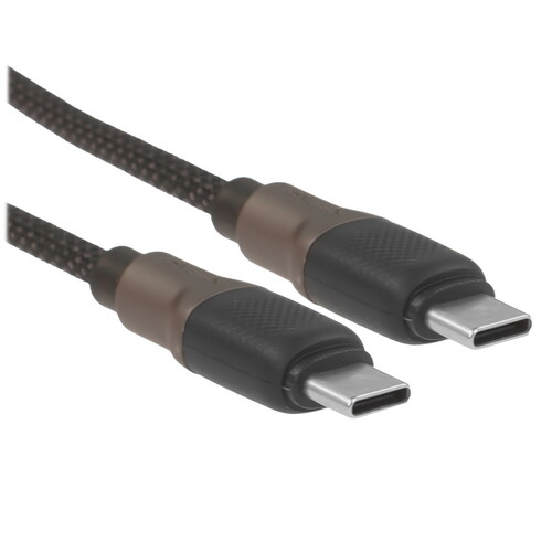 Купить Кабель круглый ACEFAST USB Type-C - USB Type-C черный 1.2 м  9191079. Характеристики, отзывы и цены в Донецке
