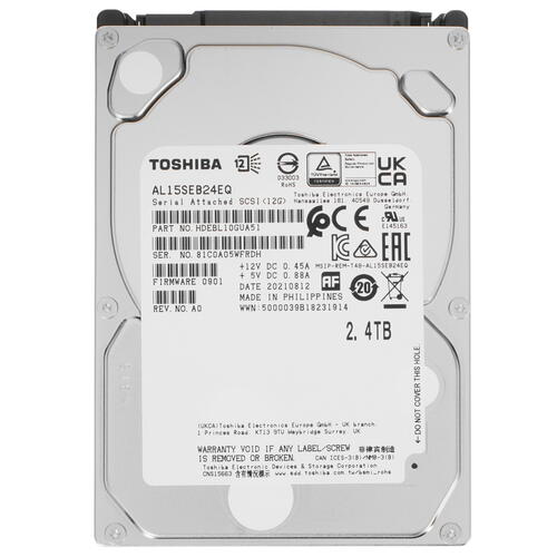 Купить SFF (2.5") Серверный HDD Toshiba Enterprise Performance  5064536. Характеристики, отзывы и цены в Донецке
