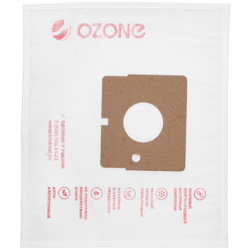Купить Комплект пылесборник и фильтр Ozone XXL-08 белый  4723801. Характеристики, отзывы и цены в Донецке