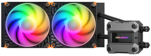 Купить Система охлаждения Cougar Poseidon Ultra ARGB 240 черная  5620045. Характеристики, отзывы и цены в Донецке