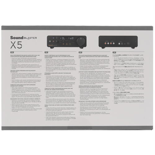 Купить Внешняя звуковая карта Creative Sound Blaster X5  5415676. Характеристики, отзывы и цены в Донецке