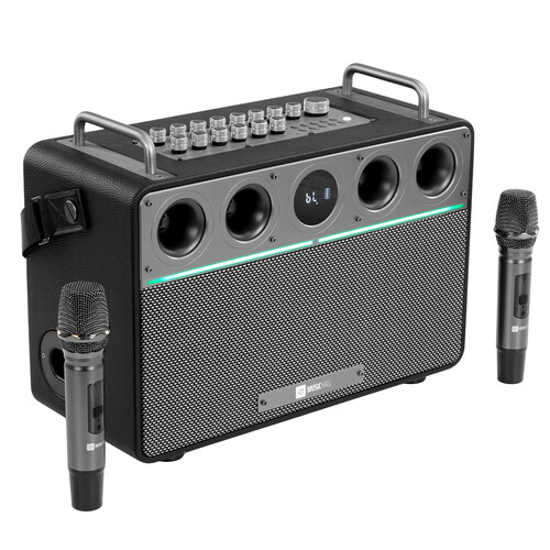 Купить Портативная аудиосистема MusicHall SoundMaster Advanced, серый  5636566. Характеристики, отзывы и цены в Донецке