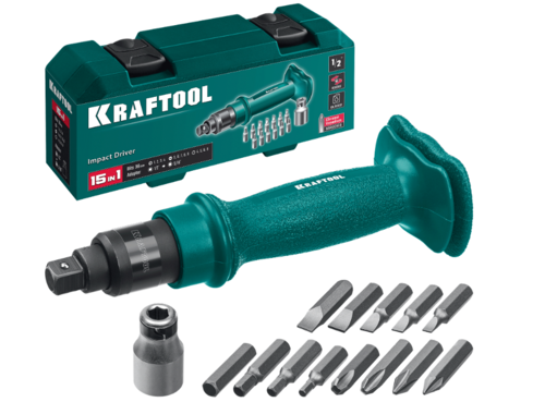 Купить Отвертка с насадками/битами KRAFTOOL 25550-H10_z01  9107826. Характеристики, отзывы и цены в Донецке