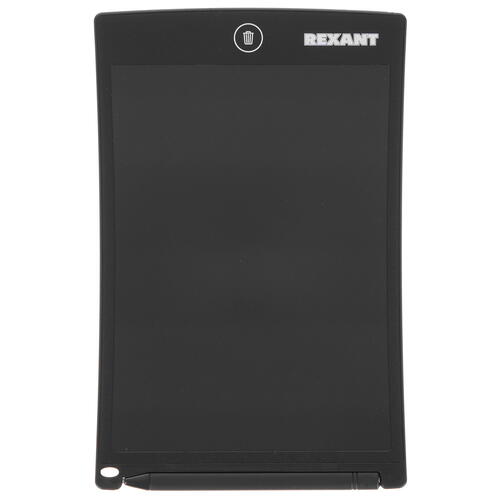 Купить 8.5" Электронный блокнот REXANT черный  4845448. Характеристики, отзывы и цены в Донецке