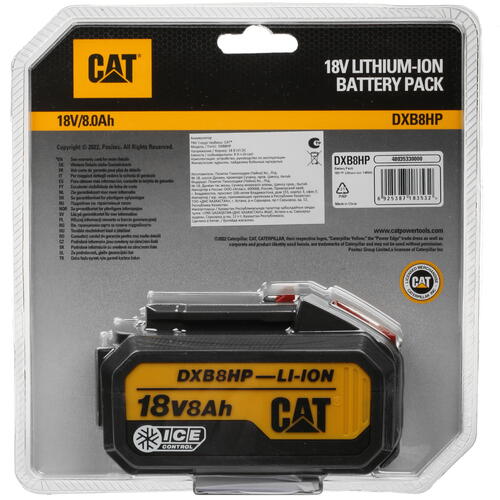 Купить Аккумулятор CAT DXB8HP 1 for All 18V  5082561. Характеристики, отзывы и цены в Донецке